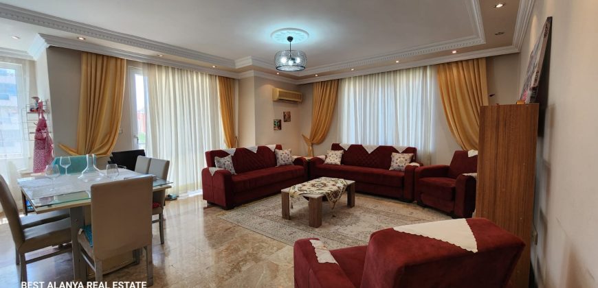 PRESTİJ 3 RESİDENCE MAHMUTLAR ALANYA SATILIK 3+1 145 M2 GÜNEY CEPHE EŞYALI DAİRE