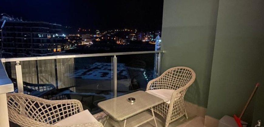 SERENITY RESIDENCE, Махмутлар, 1+1, 11 этаж, 55 кв.м., меблированный, вид на горы, 550€