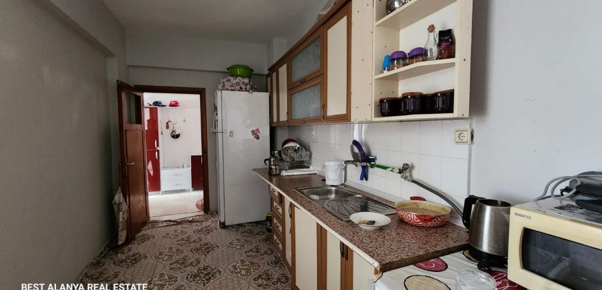 YÜKSEL APT MAHMUTLAR ALANYA SATILIK 2+1 AYRI MUTFAK 115 M2 DAİRE DENİZE 100 M2 BELEDİYE MEVKİİN’DE