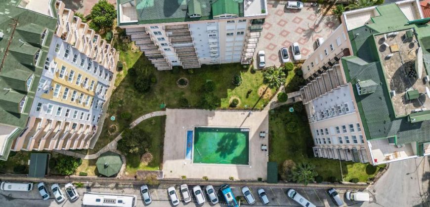 ALAİYE RESİDENCE ALANYA GÜLLER PINAR MAHALLESİ SATILIK 1+1 8.KAT LÜKS EŞYALI DAİRE