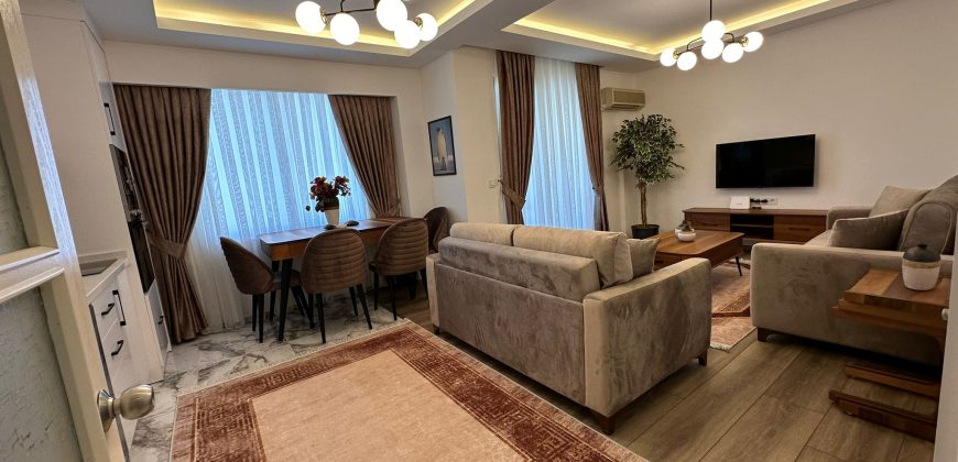 ALANYA HACET MAHALLESİNDE KİRALIK 2+1 EŞYALI DAİRE AYLIK KİRA BEDELİ 25.000 TL 750 €