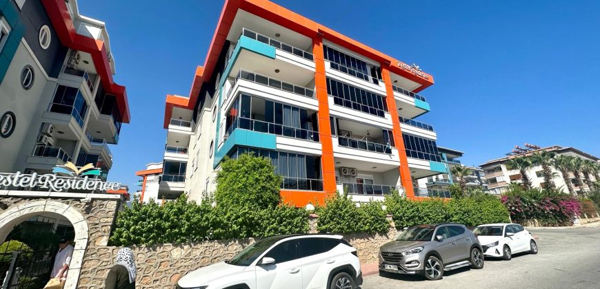 KESTEL RESİDENCE ALANYA SATILIK GÜNEY CEPHE 4+1 EŞYALI DUBLEX DAİRE SİTE İÇİNDE  KESTEL RESIDENCE ALANYA SOUTH FACADE 4+1 FURNISHED DUPLEX FLAT FOR SALE IN A SITE