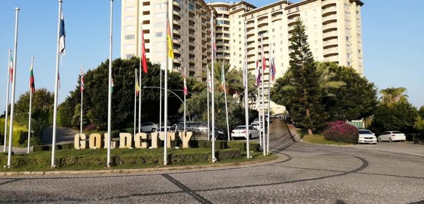 Голд Сити – Gold City, Каргыджак, 3+1 Дуплекс, 3-4 этаж, 148 кв.м, меблирован, вид на море, 3000€