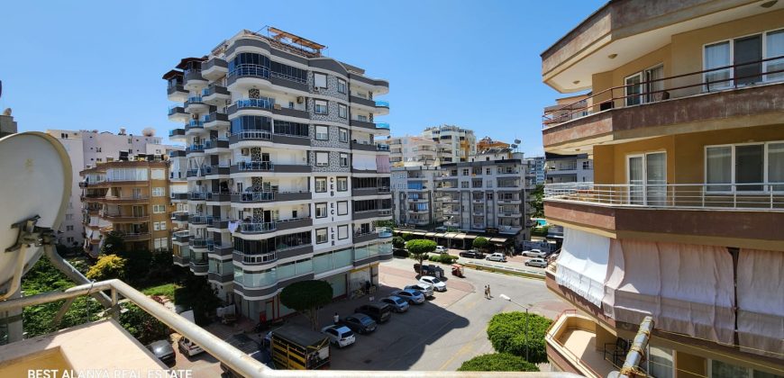 SHAMROCK APT MAHMUTLAR ALANYA SATILIK 2+1 110 M2 GÜNEY CEPHE 4. KAT EŞYALI DAİRE