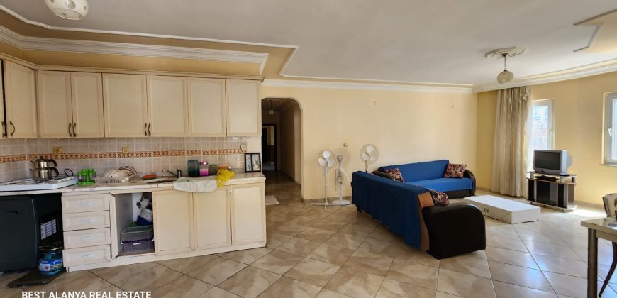 SHAMROCK APT MAHMUTLAR ALANYA SATILIK 2+1 110 M2 GÜNEY CEPHE 4. KAT EŞYALI DAİRE