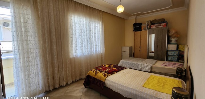 SHAMROCK APT MAHMUTLAR ALANYA SATILIK 2+1 110 M2 GÜNEY CEPHE 4. KAT EŞYALI DAİRE