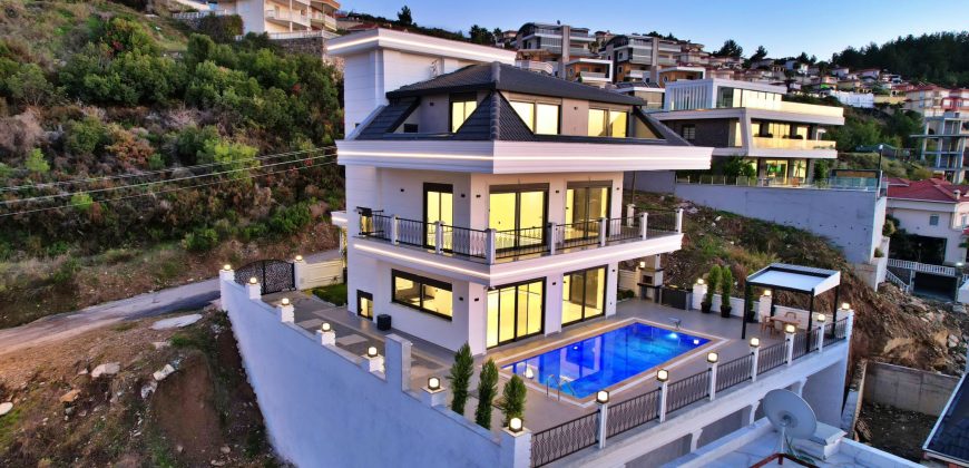 DALGILIÇ VİLLA KARGICAK ALANYA SATILIK ULTRA LÜKS MÜSTAKİL 4+1 300 M2 825.000 €