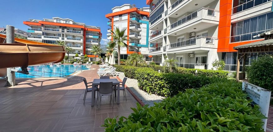 KESTEL RESİDENCE ALANYA SATILIK GÜNEY CEPHE 4+1 EŞYALI DUBLEX DAİRE SİTE İÇİNDE  KESTEL RESIDENCE ALANYA SOUTH FACADE 4+1 FURNISHED DUPLEX FLAT FOR SALE IN A SITE