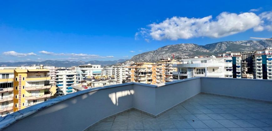 SULTAN RESİDENCE MAHMUTLAR ALANYA SATILIK 4+1 PENTHOUSE DAİRE 200 M2 190.000 €