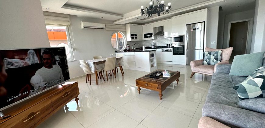 KESTEL RESİDENCE ALANYA SATILIK GÜNEY CEPHE 4+1 EŞYALI DUBLEX DAİRE SİTE İÇİNDE  KESTEL RESIDENCE ALANYA SOUTH FACADE 4+1 FURNISHED DUPLEX FLAT FOR SALE IN A SITE