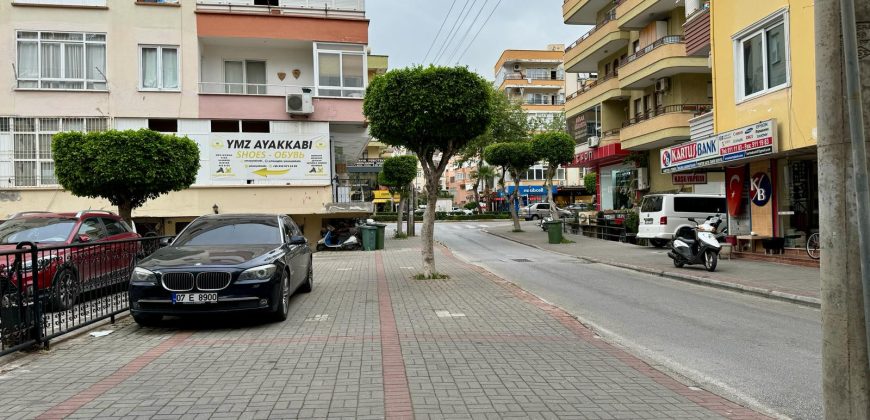 ALANYA CUMA PAZARI’DA DEVREN KİRALIK 60 M2 BUTİK DÜKKAN 1.200.000 TL AYLIK KİRA BEDELİ 15.000 TL