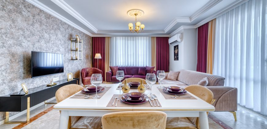 MAHMUTLAR SATILIK 3+1 EŞYALI DAİRE ALANYA PRESTİJ 3 RESIDENCE