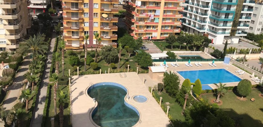 CEBECİ 1 RESİDENCE MAHMUTLAR ALANYA KİRALIK 2+1 EŞYALI DAİRE AYLIK 20.000 TL 7. KAT DENİZ MANZARALI