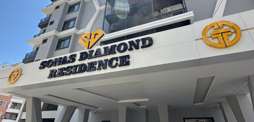 MAHMUTLAR SATILIK 1+1 EŞYALI RESİDENCE SONAS DIAMOND REZİDANS