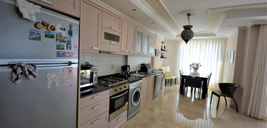 MAHMUTLAR SATILIK 2+1 EŞYALI DAİRE ALANYA KADIOĞLU APARTMANI