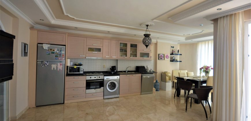 MAHMUTLAR SATILIK 2+1 EŞYALI DAİRE ALANYA KADIOĞLU APARTMANI