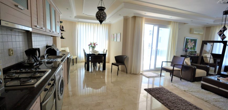 MAHMUTLAR SATILIK 2+1 EŞYALI DAİRE ALANYA KADIOĞLU APARTMANI