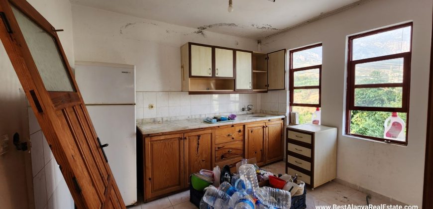 TAŞLICA KESTEL ALANYA KİRALIK 1+1 BOŞ DAİRE AYLIK 8.000 TL UZUN DÖNEM KİRALIK ŞEHİR MANZARALI