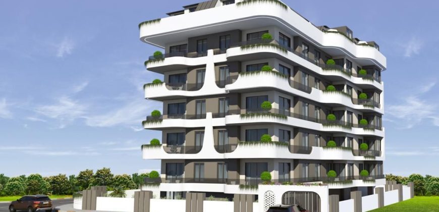  KOCABAŞ İNŞAAT PROJE MAHMUTLAR ALANYA  SATILIK 1+1 BOŞ DAİRE 