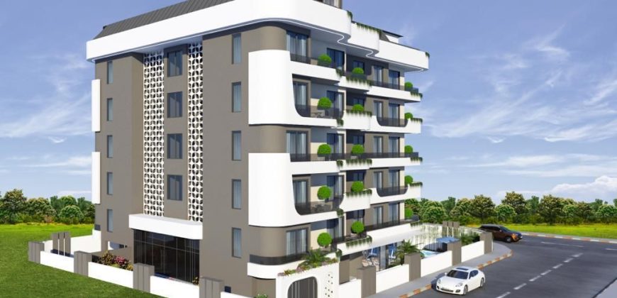  KOCABAŞ İNŞAAT PROJE MAHMUTLAR ALANYA  SATILIK 1+1 BOŞ DAİRE 