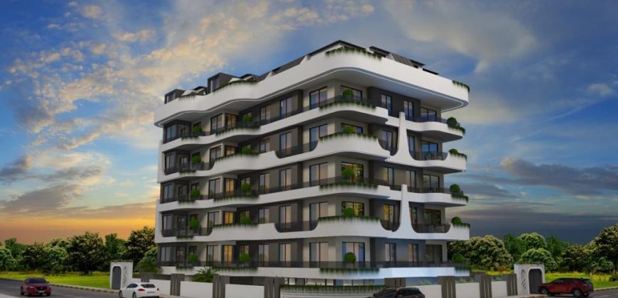  KOCABAŞ İNŞAAT PROJE MAHMUTLAR ALANYA  SATILIK 1+1 BOŞ DAİRE 