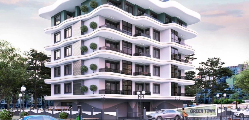 GREEN TOEN PROJE MAHMUTLAR 1+1 BOŞ DAİRE YENİ PROJE 112.000 €