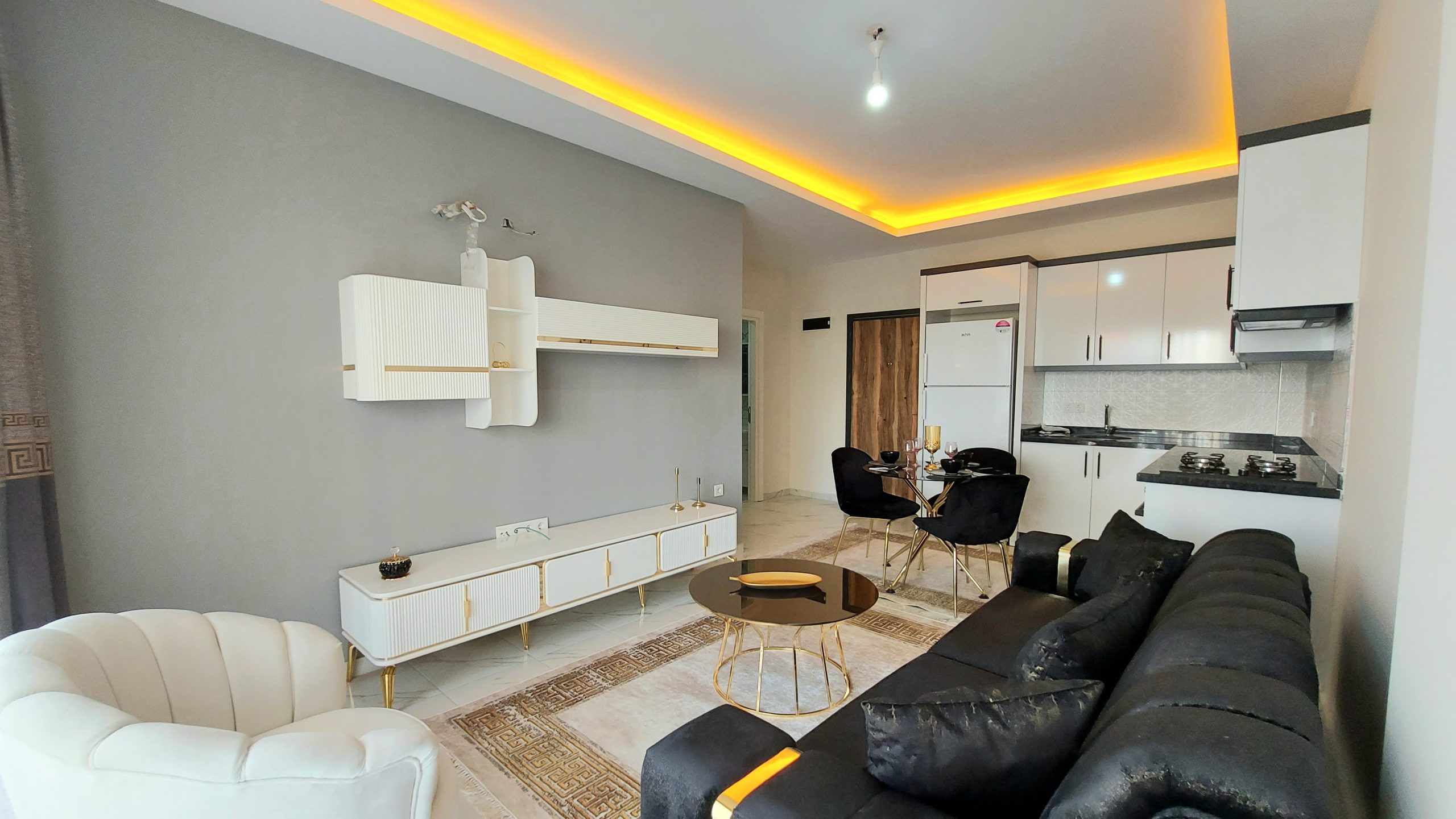 MAHMUTLAR SATILIK 1+1 EŞYALI DAİRE ALANYA NAULA RESİDENCE