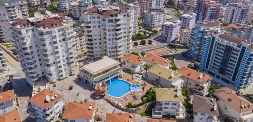 Alanya cikcilli satılık 1+1 eşyalı residence alanya Utopia 1 Residence