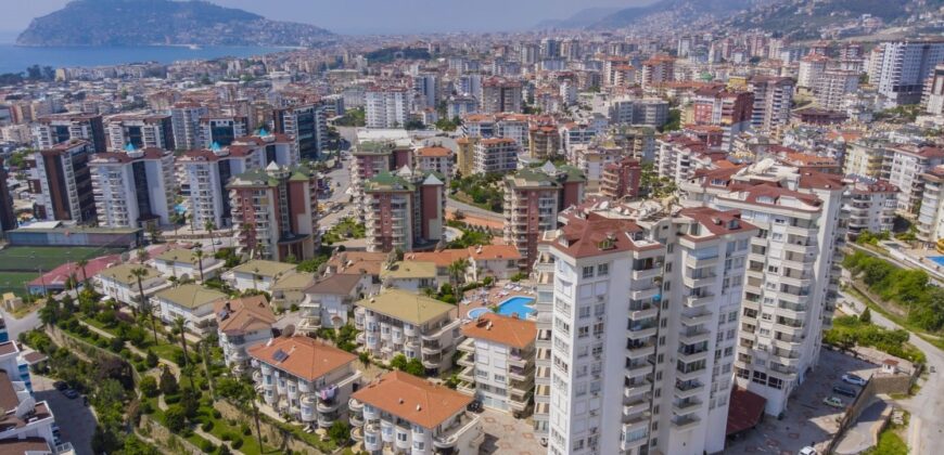 Alanya cikcilli satılık 1+1 eşyalı residence alanya 9045 Utopia 1 Residence