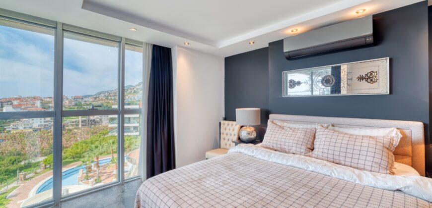 cikcilli satılık 3+1 eşyalı residence alanya Aramis Terrace 2