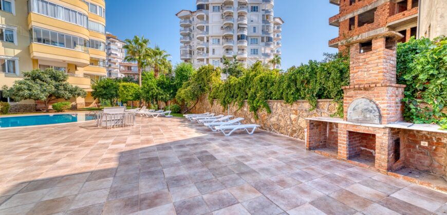 ALANYA TOSMUR SATILIK 2+1 EŞYALI DAIRE ALANYA  Akdeniz Apartmanı