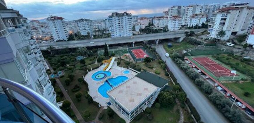 cikcilli satılık 4+1 eşyalı dubleks alanya Panorama Garden