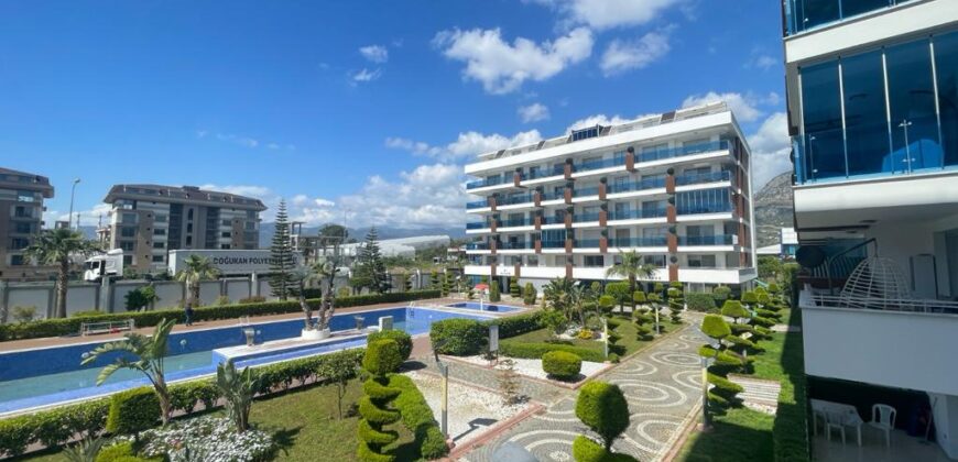 ALANYA KESTEL SATILIK 3+1 EŞYALI RESİDENCE  ALANYA Rising Blue Sitesi