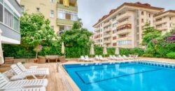 ALANYA saray satılık 1+1 eşyalı daire alanya Alangün Apartmanı