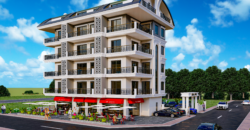 ÇIPLAKLI SATILIK 1+1 BOŞ RESİDENCE ALANYA  LUNA LOFT 2