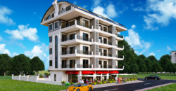 ÇIPLAKLI SATILIK 1+1 BOŞ RESİDENCE ALANYA  LUNA LOFT 2