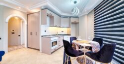 TOSMUR SATILIK 1+1 EŞYALI  RESIDENCE ALANYA  Gündoğan Sitesi Tosmur