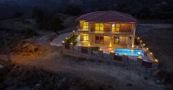 İNCEKUM SATILIK 4+1 BOŞ VİLLA ALANYA Taş Villa Sumaklı