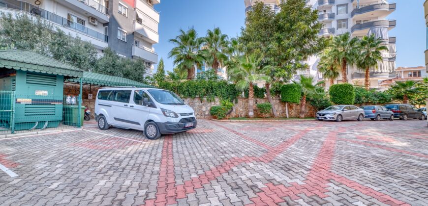 ALANYA TOSMUR SATILIK 2+1 EŞYALI DAIRE ALANYA  Akdeniz Apartmanı