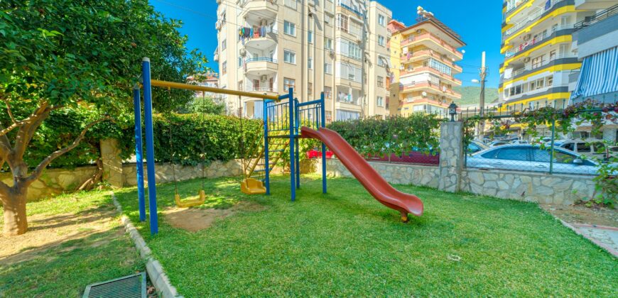 ALANYA Güllerpınarı satılık 2+1 eşyalı daire alanya Alangün Apartmanı