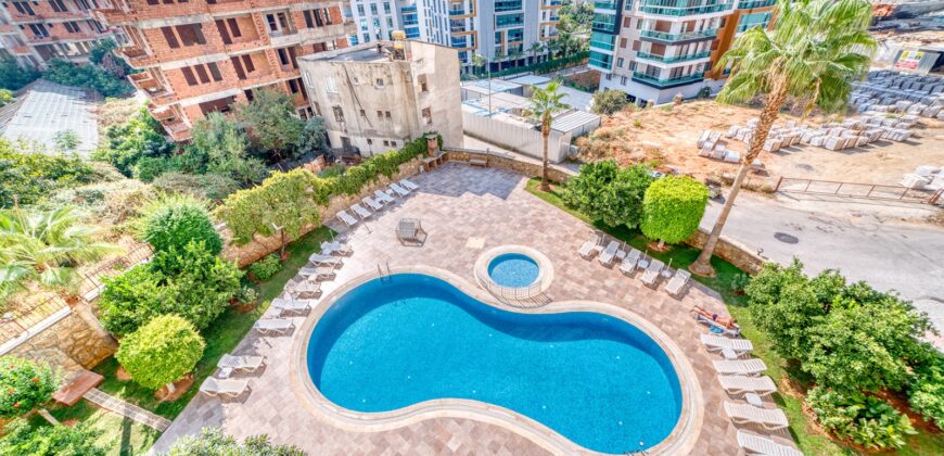 ALANYA TOSMUR SATILIK 2+1 EŞYALI DAIRE ALANYA  Akdeniz Apartmanı