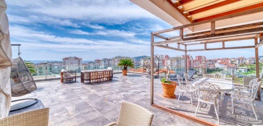 cikcilli satılık 3+1 eşyalı residence alanya Aramis Terrace 2