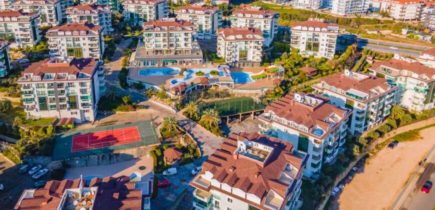 Alanya cikcilli satılık 2+1 eşyalı residence alanya Olive City Residence