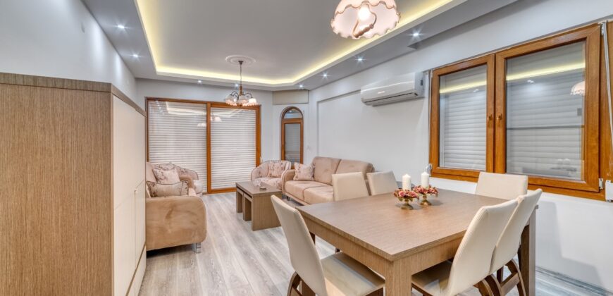 ALANYA MAHMUTLAR SATILIK 3+1 EŞYALI DAİRE ALANYA Aldem Sitesi