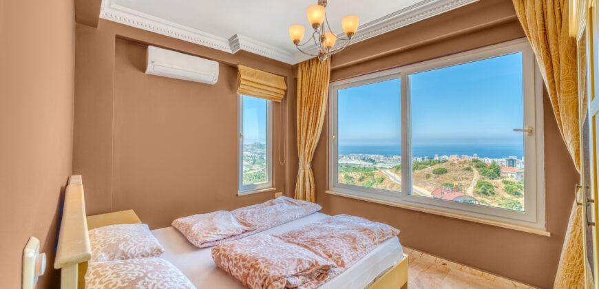 KARGICAK SATILIK 3+1 EŞYALI VİLLA ALANYA Gold City Villa