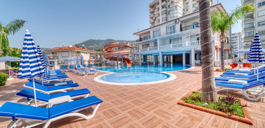 Alanya cikcilli satılık 1+1 eşyalı residence alanya 9045 Utopia 1 Residence