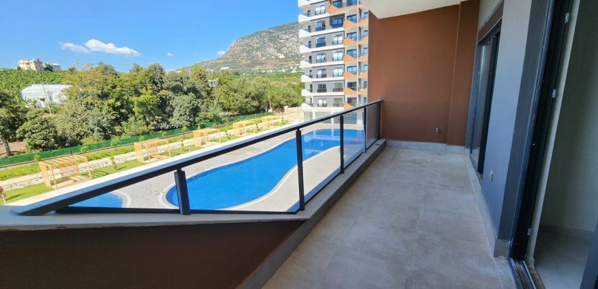 FOU HİLL MAHMUTLAR ALANYA SATILIK YENİ PROJE İSKAN VAR 1+1 BATI CEPHE 60 M2 90.000 €