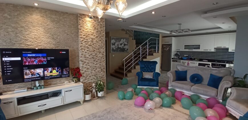 ALANYA KESTEL SATILIK 3+1 EŞYALI RESİDENCE ALANYA Panorama Park Apartmanı