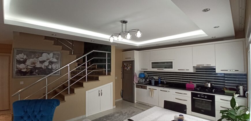 ALANYA KESTEL SATILIK 3+1 EŞYALI RESİDENCE ALANYA Panorama Park Apartmanı