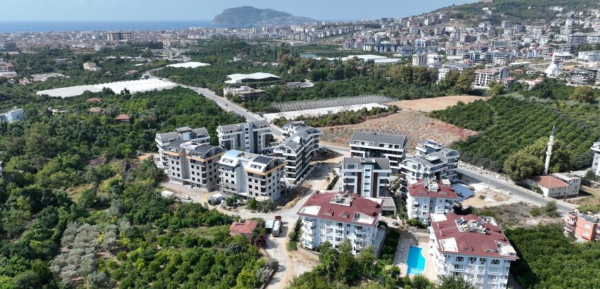 OBA KİRALI 2+1 EŞYALI DAİRE OBA VALLEY COURT SİTESİ